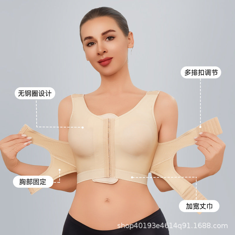 Post-mastectomy bra: breast reconstruction support, shaping, and compression