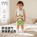 Baby summer tops vest camisole boys and girls pure cotton sleeveless t-shirt boys kids summer thin summer clothes