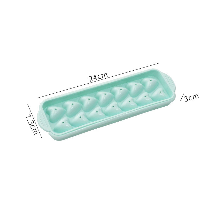 Freeze ice cube mold with lid silicone ice grids ice making film skull square ice maker cocktail ice ball film