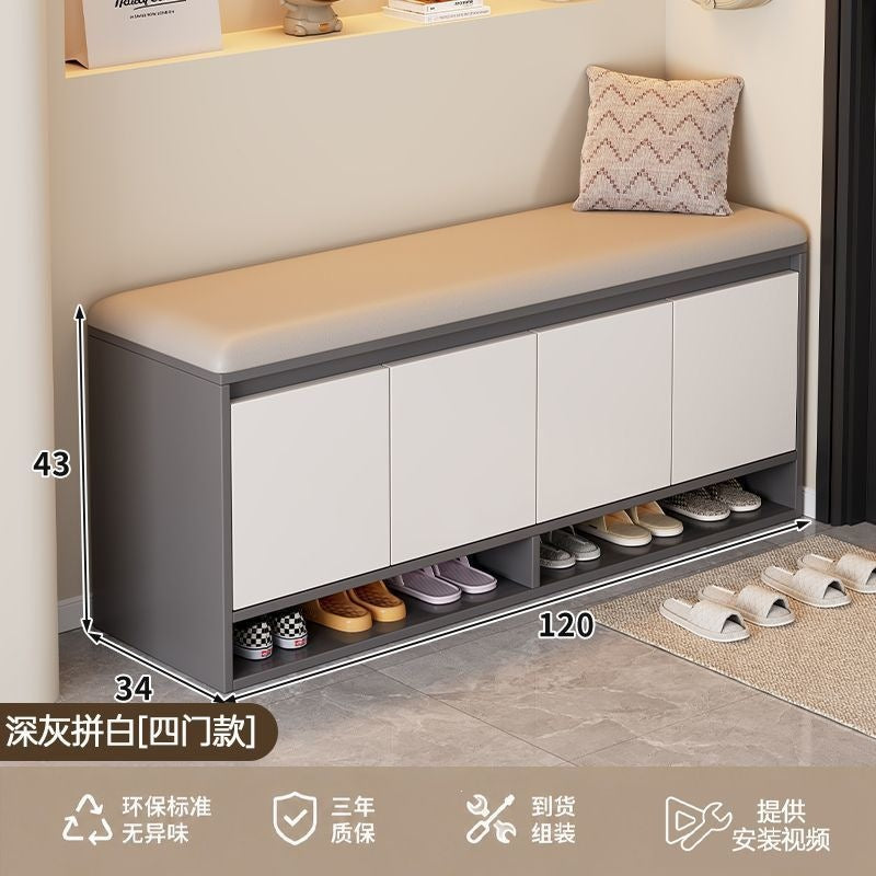 Shoe changing stool for home door storage stool entrance door shoe stool storage stool sofa stool bench shoe cabinet can sit