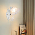 Butterfly lantern wall lamp - french retro style - living room, bedroom, bedside wall sconce - exquisite lacquered iron art