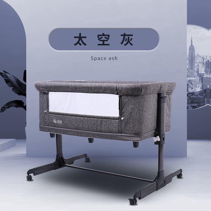Foldable & portable crib with mosquito net - perfect for baby girls & boys, nursery centers, and newborn care. bedside crib & bassinet