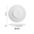 Nordic rock texture ceramic steak plate - premium ceramic tableware for restaurants and hotels