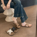 Summer new arrival: cross-strap everyday beach sandals - trendy, versatile, lightweight, and stylish beach slippers for women