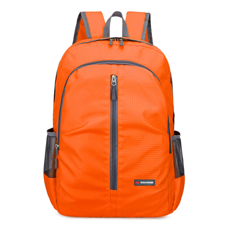Outdoor sports and leisure mountaineering backpack Large capacity cycling folding storage bag Stylish and lightweight multi-functional backpack
