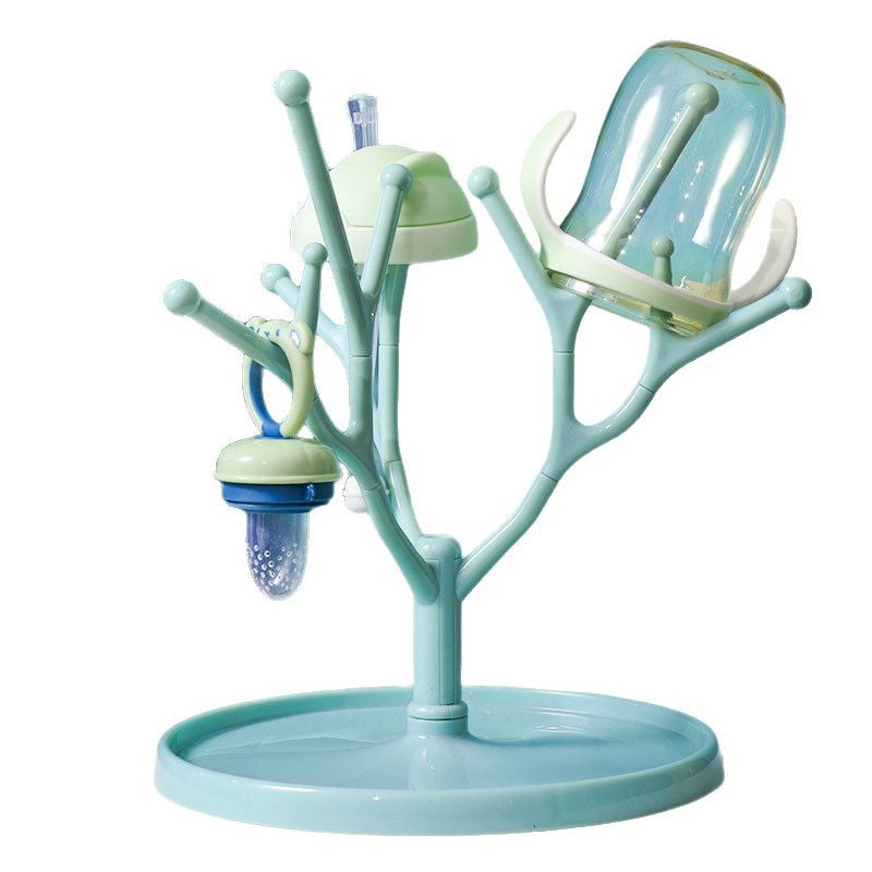 New antler baby bottle rack, removable drying rack, baby pacifier bottle drain rack, boxed
