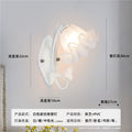 Butterfly lantern wall lamp - french retro style - living room, bedroom, bedside wall sconce - exquisite lacquered iron art