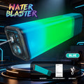 new trendy colorful electric water gun toy with cool lights and sound effects, extra large capacity pulse water gun