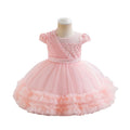 Fashionin stocknew arrival baby girl tutu gauze cake princess dress first birthday evening dress dressgirl dress