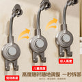 Suction cup shower head holder - waterproof, drill-free, universal handheld shower head accessory mounting base
