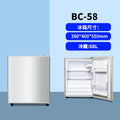 58l silver (single door single refrigeration)