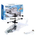 children's remote control aircraft, drop-resistant sensor suspension helicopter with lights, drop-resistant aircraft, street stall toys