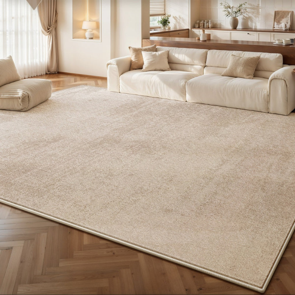 Italian minimalist style carpet, living room, light luxury, high-end sofa floor mat, bedroom, large area, full floor, home bedside blanket