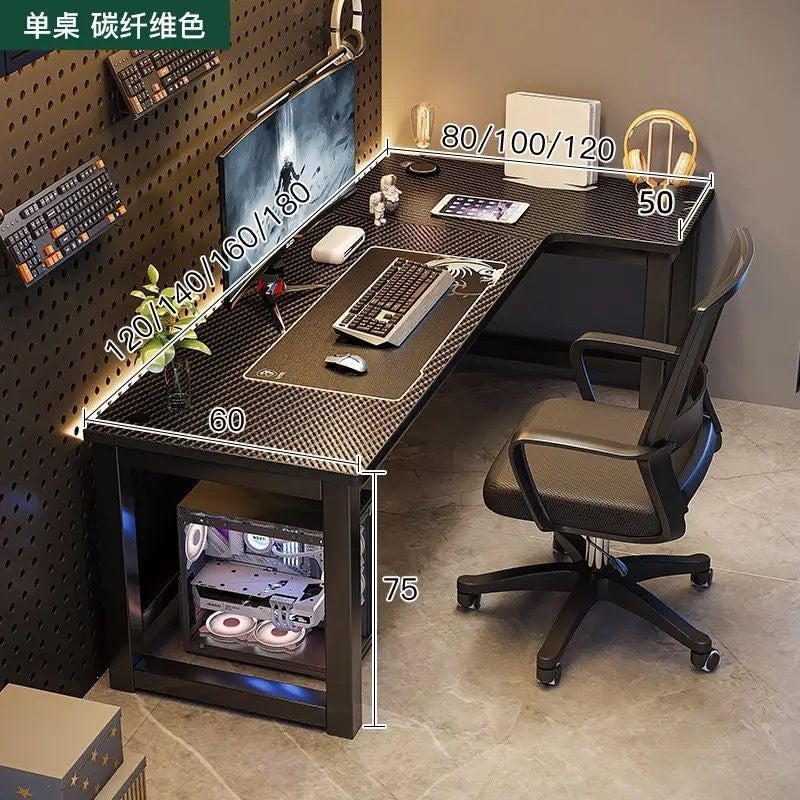 Corner computer desk desktop gaming desk l-shaped desk bedroom home study table minimalist office desk workstation