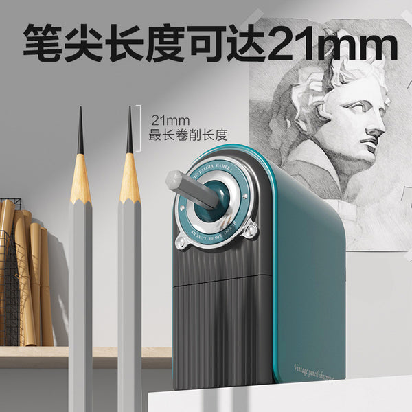 Deli VB96 art pencil sharpener sketch pencil sharpener primary school pencil manual pencil sharpener stationery wholesale