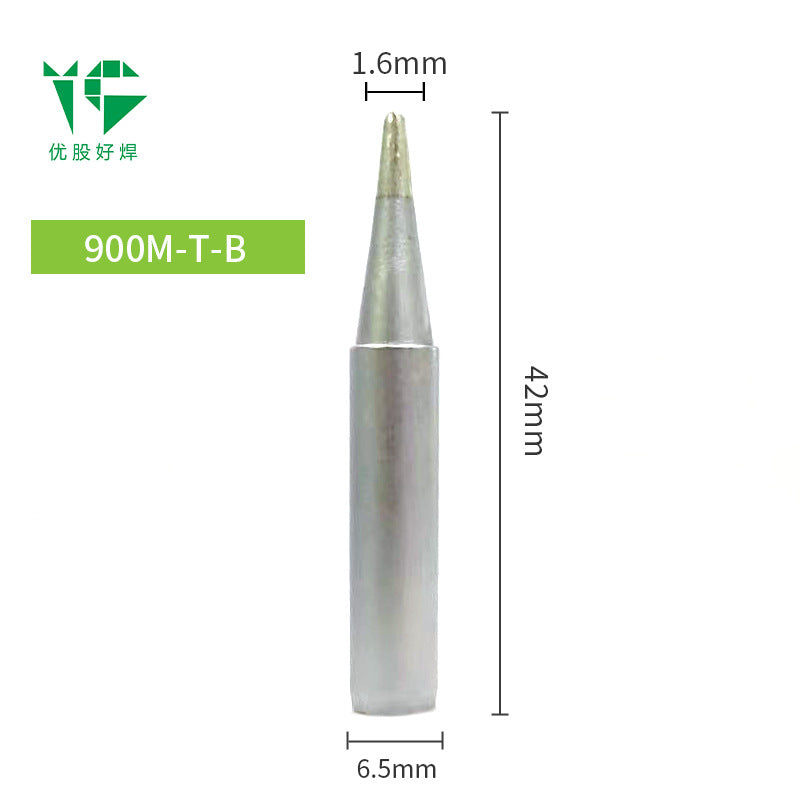 936 electric soldering iron head matte lead-free soldering table soldering iron K nozzle chrome iron head wholesale internal heating 900 matte iron head