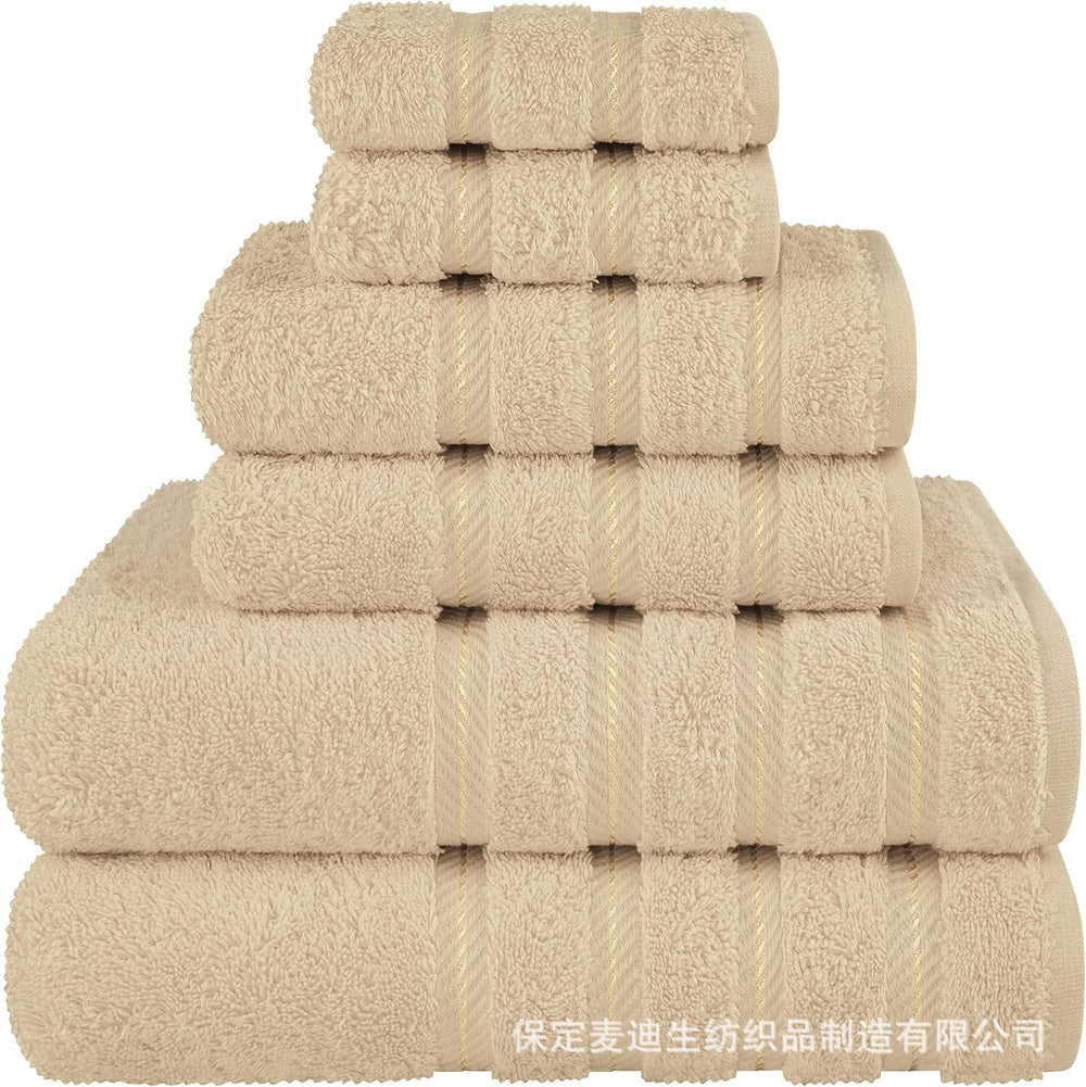 6pcs purple towel set 1 bath towels 1 hand towels 1 towel suit
