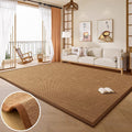 Thickened rattan mat, living room carpet, bamboo woven japanese style tatami mat, summer mat floor mat