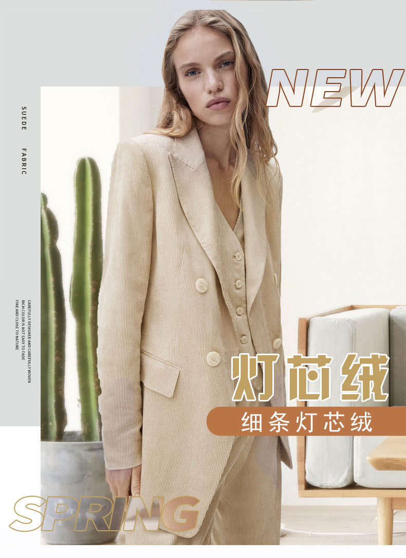 11 warp knitted elastic corduroy fabric 11 pits knitted polyester corduroy, luggage throw pillow clothing fabric