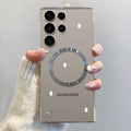 Transparent [magnetic suction]