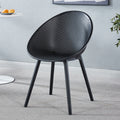 Scandinaviancasual plastic chair thickened dining chair for homeins backrest stool outdoor popularcasual creative cafe