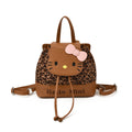 Cute cartoon mini backpack for women, new kitty cat backpack, stylish and versatile student bag, sweet commuter bag