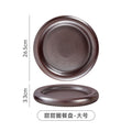 Ceramic steak dinner plate western food light luxury classy sense creative dessert plate for home donut high value dish plate