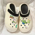 New arrival crocs women's summer outwear 2024new arrivalpopular super popular thick sole stepping on shit feeling beach baotou slippers beach
