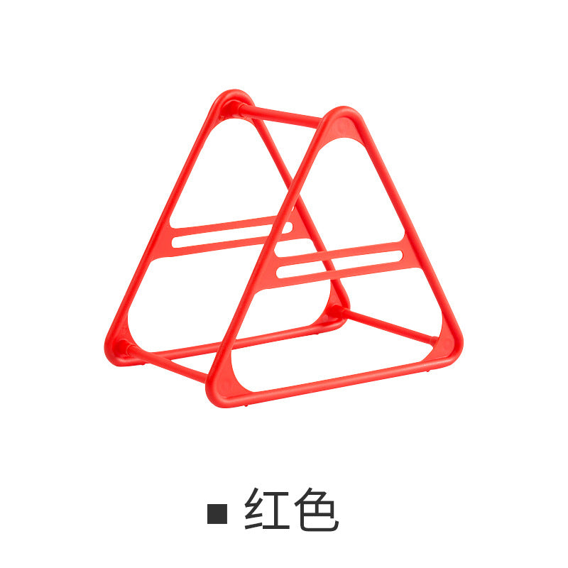 Space-saving desktop, rack for drying rack clip, hanger storage artifact balcony, no punching, household finishing rack