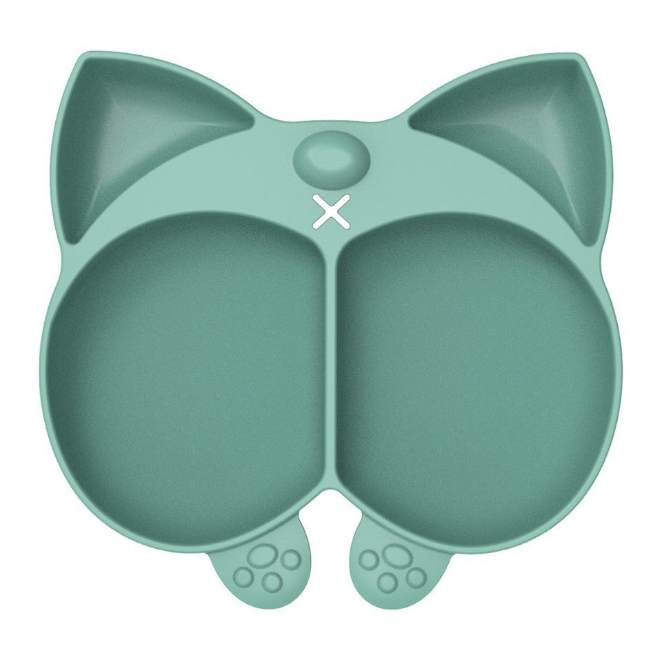 bestseller: divided silicone feeding plate, shatterproof, food-grade, with suction cup – baby feeding utensils and maternal & child products