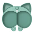 bestseller: divided silicone feeding plate, shatterproof, food-grade, with suction cup – baby feeding utensils and maternal & child products