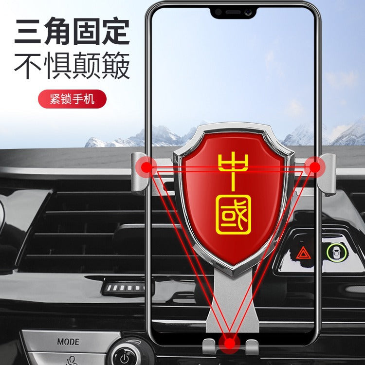 Car phone mount - new creative car accessory, air vent navigation gravity support, multi-functional universal fit