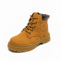 Girls' martin boots & boys' ankle boots -  autumn collection - british style kids' shoes - leather mid-calf boots for toddlers, big kids & teens