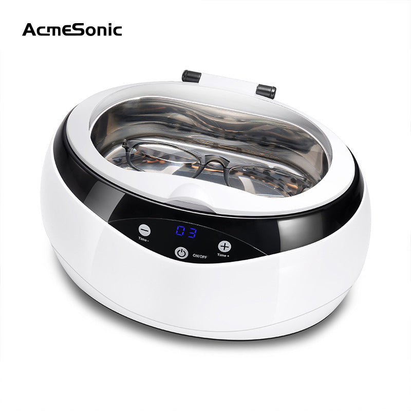 Household ultrasonic cleaning machine Large capacity cleaning machine Watches jewelry Contact lenses Denture cover Automatic cleaner
