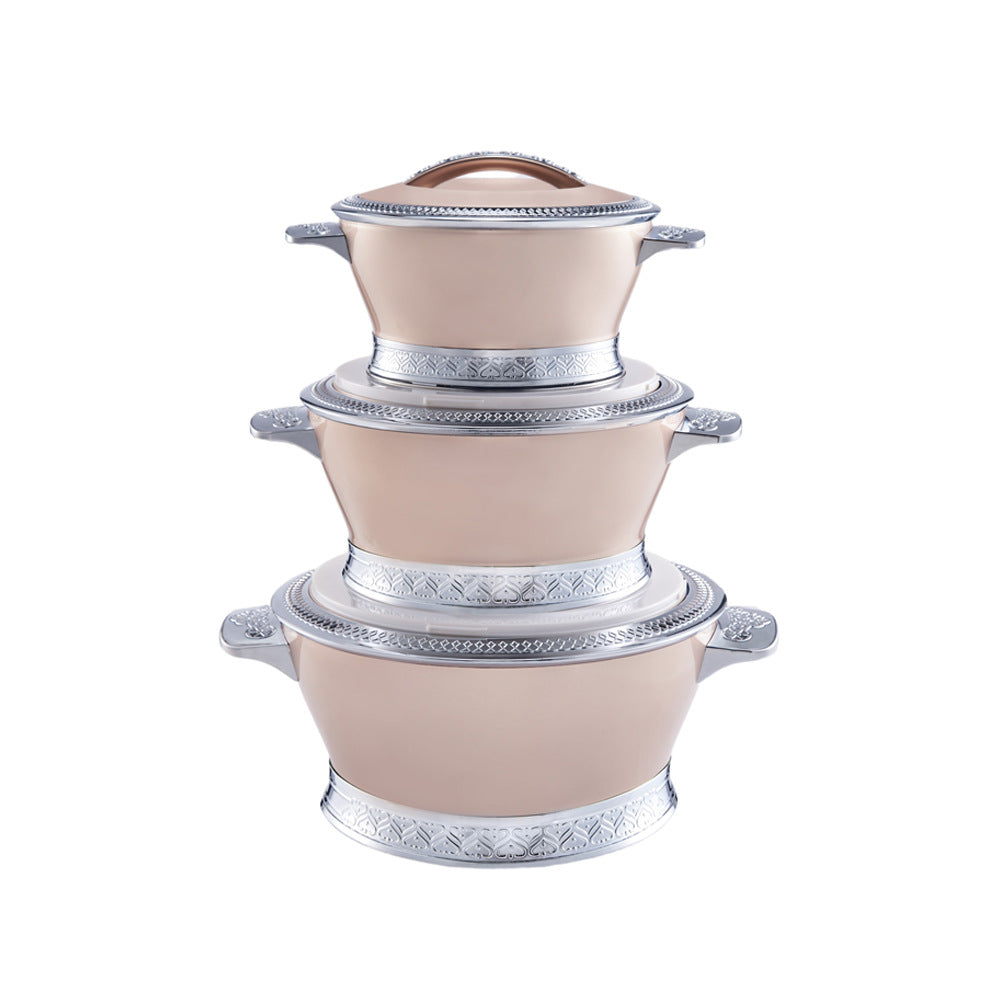 Export hot selling 3pcs thermal insulation box food warmer containe business portable thermal insulation box