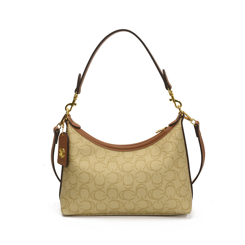 Cross-border high-end presbyopia armpit bag women's 2025 new fashion versatile casual foreign style commuter shoulder messenger bag