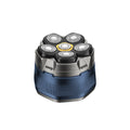 Electric head shaver, self-haircutting device, magnetic six-blade head, washable digital display electric razor