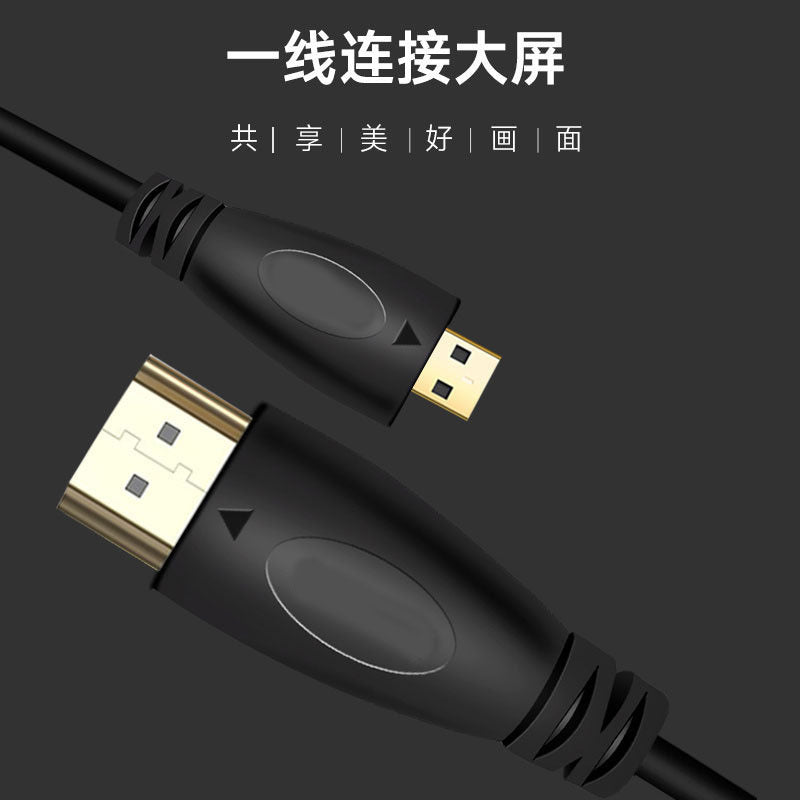 Micro HDMI to HDMI cable Camera to high definition Micro cable Laptop TV converter