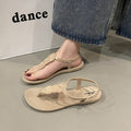 new arrival women's summer outwear non-slip leaf flats beach one-piece flip-flop women's sandals