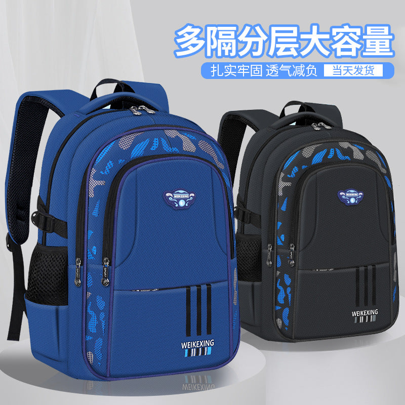 New arrival cross-border large-capacity computer backpack outdoor travel bag mencasual middle school student school bag