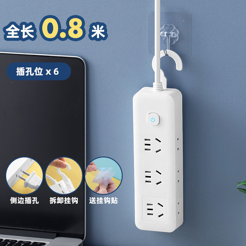 New national standard extension cord power strip socket smart power strip multifunctional with usb socket board student dormitory office