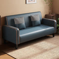 Accessible luxury fabric sofa apartment small apartment living room sofa no-wash technical cloth double three-person simple small sofa wood