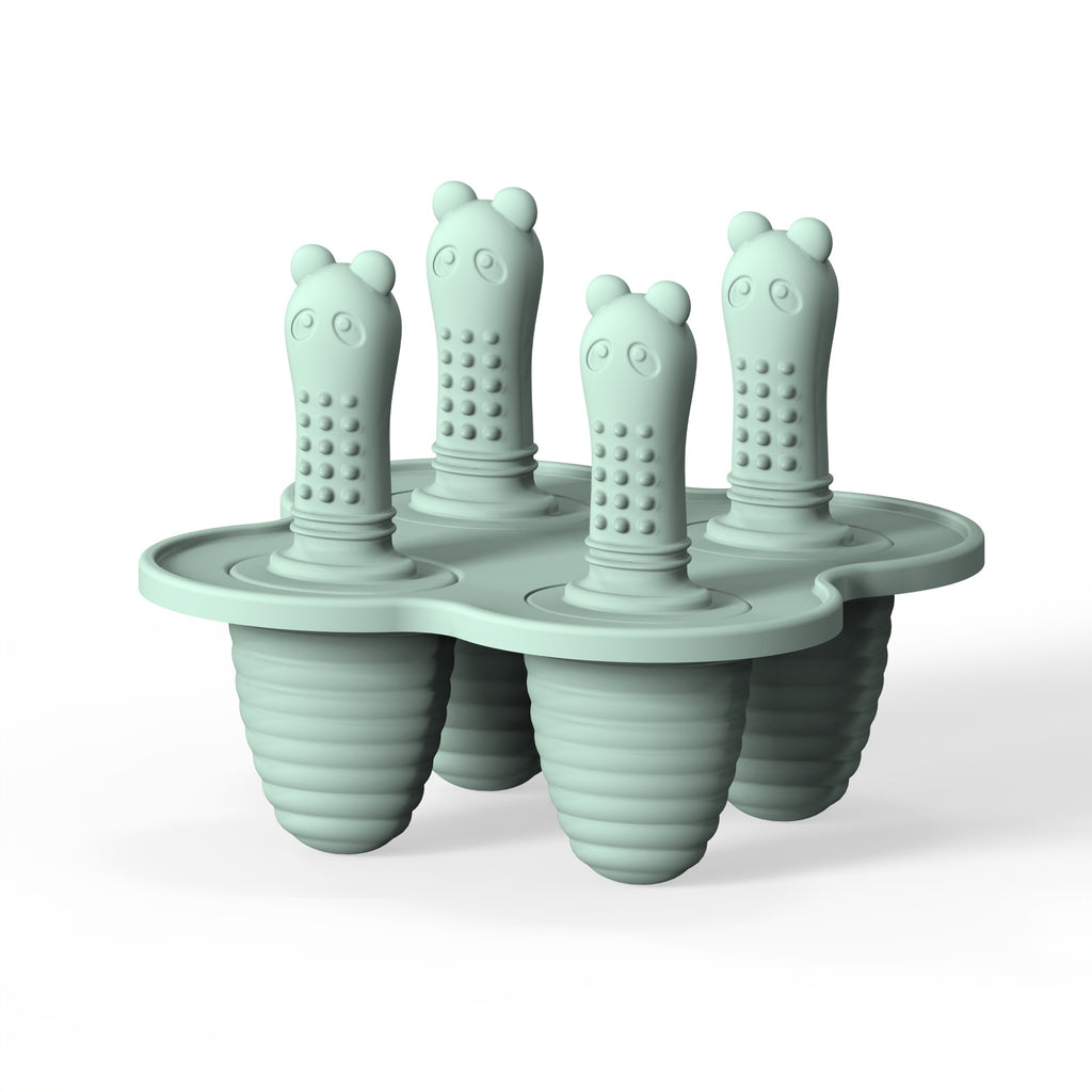 Baby feeding ice cream ice cream mold silicone baby food supplement can be chilled tooth glue complementary food bite music mold