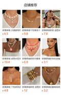 Wholesale cross necklaces: european & american cross-border accessories, unique design, affordable luxury, sweet & cool, hip-hop style necklaces for women
