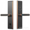 smart fingerprint lock tuya multi-language smart lock speaker doorbell mobile phone remote unlocking manufacturer in stock