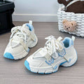 spring new butterfly embellished mesh kids' shoes, thick-soled non-slip children's chunky sneakers, girls' casual athletic shoes