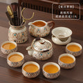 Huang rufengshang·dunhuang fengling-11-head tea ceremony with beam kettle
