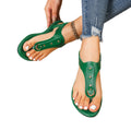 export plus size summer new women's thong sandals - comfortable, versatile, elastic band flat sandals for outdoor wear