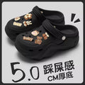 Little girl's black clogs @