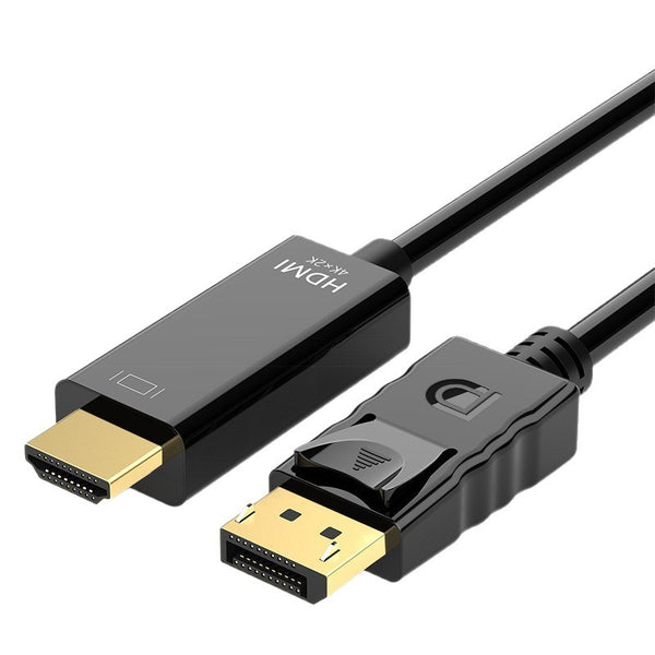 DP to hdmi cable 1.8m 4k/1080P converter high definition cable projector computer with large screen